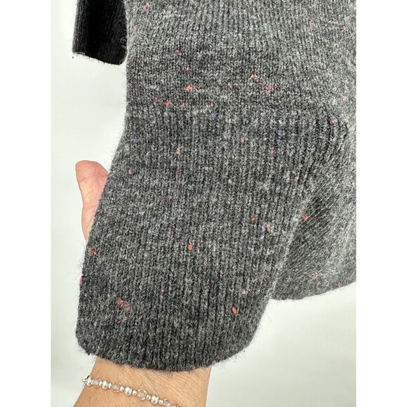 Madewell Cardigan Sweater charcoal Open Front‎ 2 Pocket size Women's Medium $96 - Picture 9 of 13